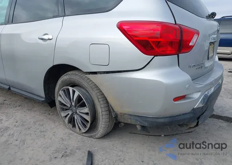 2017 Nissan Pathfinder Sl из США, поврежденный, VIN 5N1DR2MM3HC607211